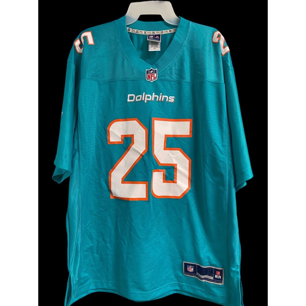 NFLPA Pro Line Xavien Howard Miami Dolphins Game Rep Jersey #25-NWT-size L